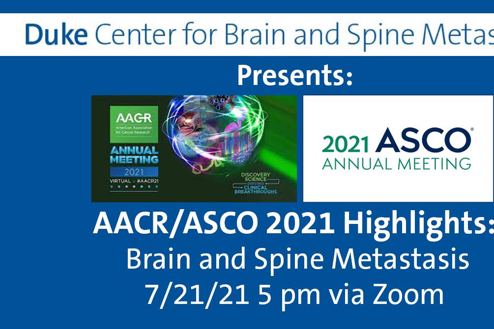 AACR ASCO Highlights 2021 AACR ASCO Highlights 2021